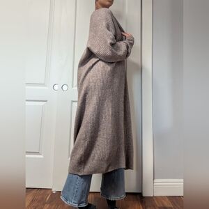 Women's Long Knit Cardigan